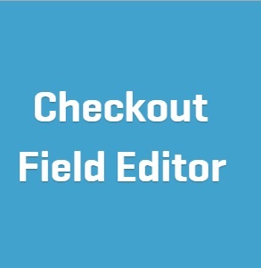 Checkout field editor