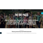 The One Pager Woothemes