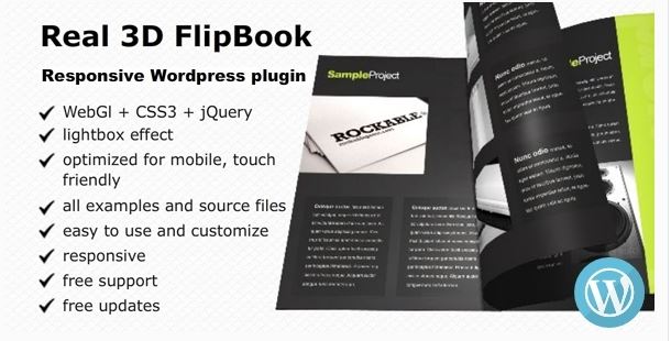 Real 3D FlipBook - WordPress Plugin