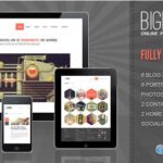 Bigbang - Responsive WordPress Template