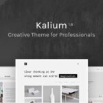 Kalium - Creative Theme for Professionals