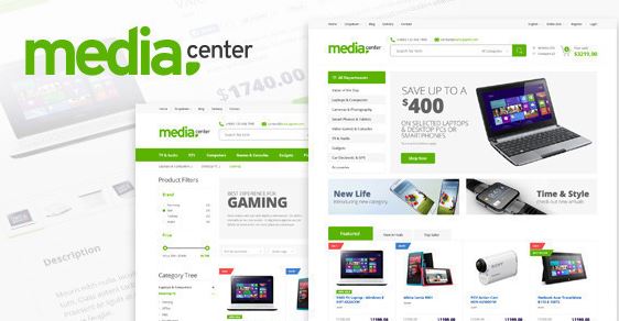 MediaCenter Electronics Store