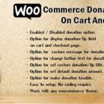 WooCommerce Donation Or Tip On Cart And Checkout
